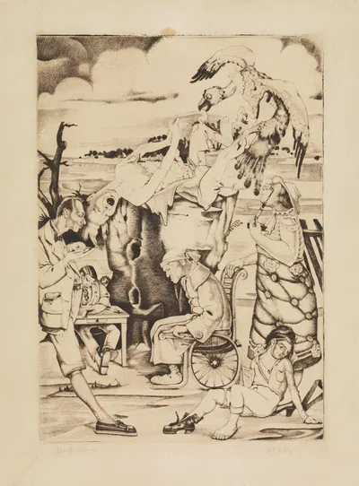 Prometheus by Ян Готард, 1926 — digital art print download