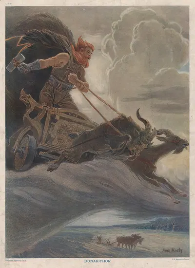 Thor by Max Koch, 1920 — digital art print download