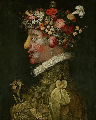 The Four Seasons by Workshop of Giuseppe Arcimboldo, 1573 — digital art print download