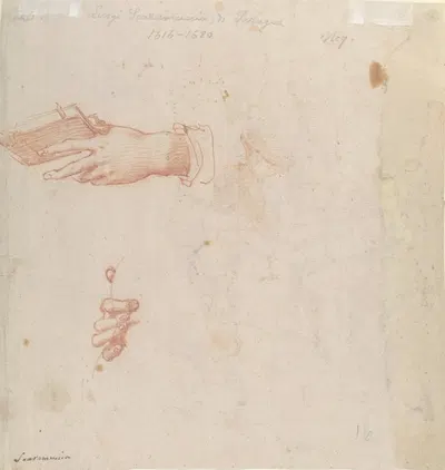 Two Studies of Hands by Poppi (Francesco Morandini) — digital art print download