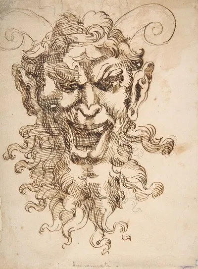 Satyr's Head by Адамо Скультори — digital art print download