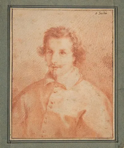 Portrait of Cardinal Antonio Barberini the Younger by Andrea Sacchi, 1599–1661 — digital art print download