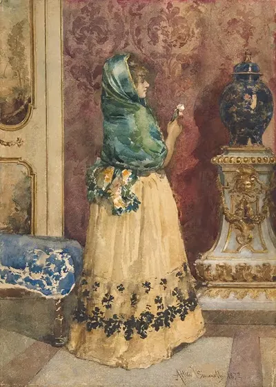 Миниатюра by Аттилио Симонетти, 1843–1925 — digital art print download