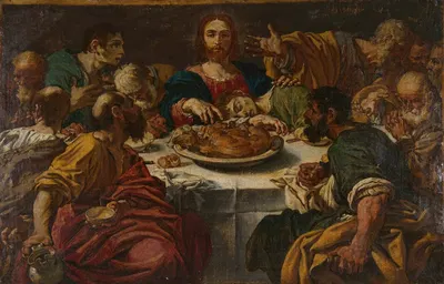 The Last Supper by Bartolomeo Schedoni, 1578–1615 — digital art print download