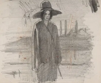 Shepherd by Félicien Rops — digital art print download