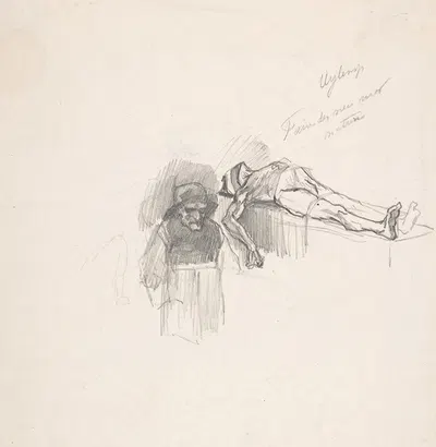 Study for Uylenspiegel by Félicien Rops — digital art print download