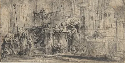 Coronation Regalia Carried in Procession at Saint-Denis by Габриэль де Сент-Обен, 1775 — digital art print download