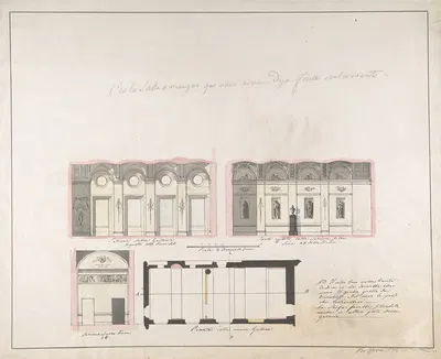 Plan 'della nuova Galleria' by Giovanni Battista Silvestri, 1796–1873 — digital art print download