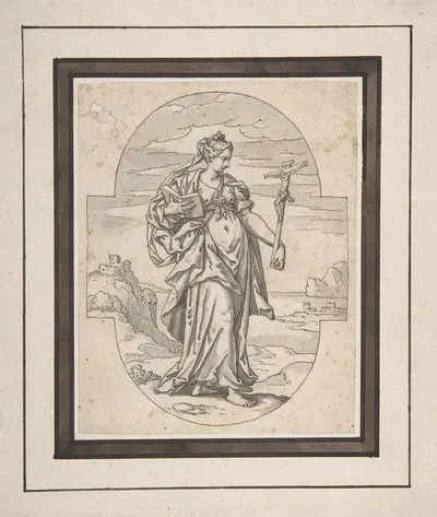 Allegory of Faith by Hans Friedrich Schorer — digital art print download