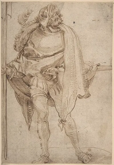 Landsknecht by Ханс Леонард Шойфелайн — digital art print download