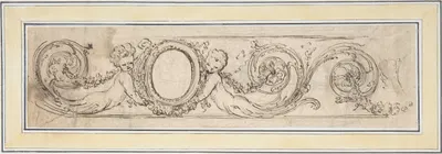 Design for a Frieze by Анри Салембье — digital art print download