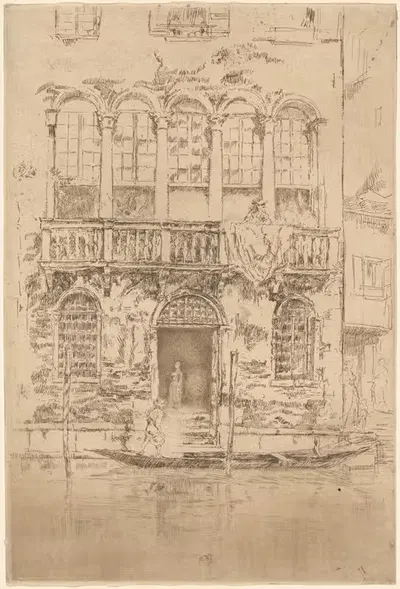 The Balcony by James Abbott McNeill Whistler — digital art print download