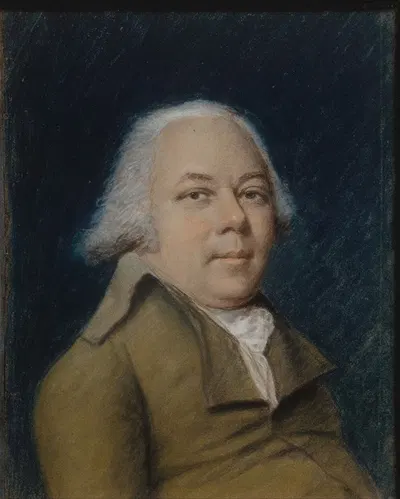 Mederic-Louis-Elie Moreau de Saint-Mery by James Sharples, 1798 — digital art print download