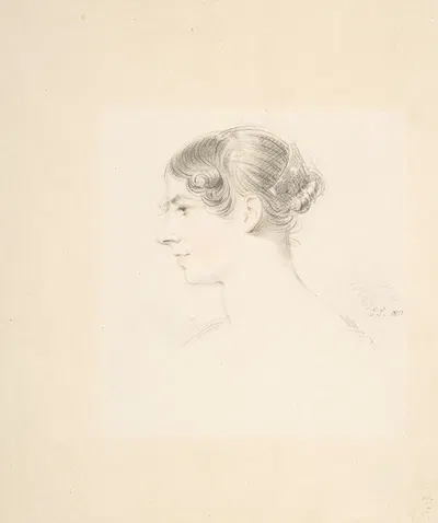 Portrait of Isabella Benson by Джон Смарт, 1811 — digital art print download