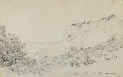 The Cliff of Møn by П. К. Сковгорд, 1841 — digital art print download
