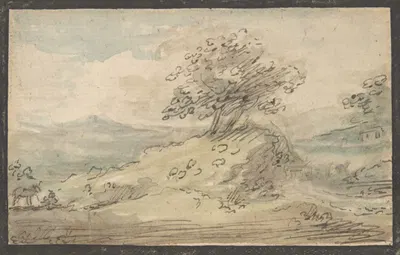 Landscape by Самуэль Шелли, 1776–1808 — digital art print download