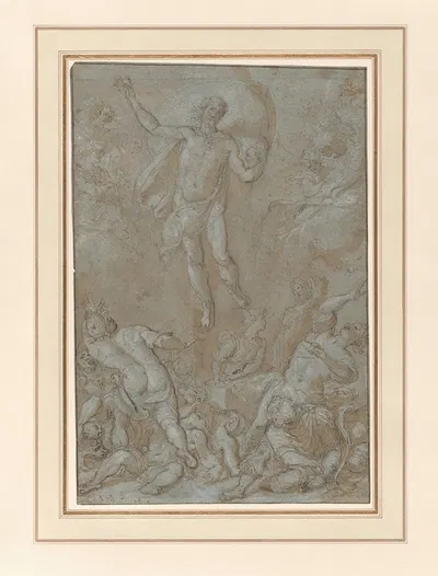 The Resurrection by Санти Ди Тито — digital art print download