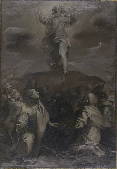 The Ascension of Christ by Ventura Salimbeni, 1568–1613 — digital art print download