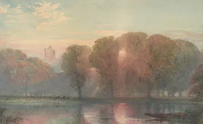 Windsor from Datchet by Уильям Коллингвуд Смит — digital art print download