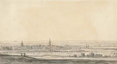 View of the Rhine River Valley by Аельберт Кёйп, 1651–1652 — digital art print download