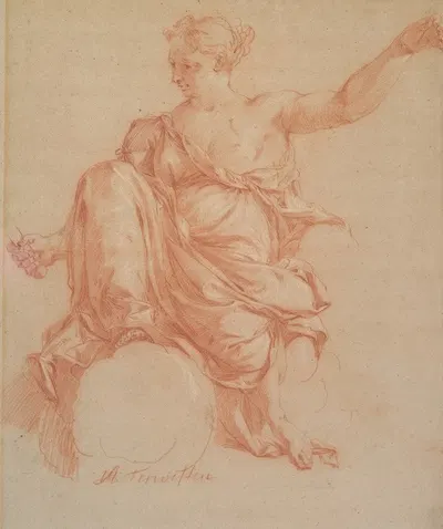 Study for an Allegory by Augustin Terwesten — digital art print download