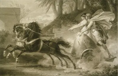 The Return from the Race by Карл Верне, 1800 — digital art print download