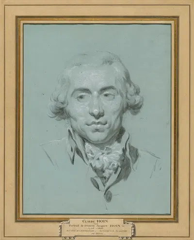 Portrait of François-Jean Hoin (1748 – 1808) by Клод Уэн, 1748 – 1808 — digital art print download