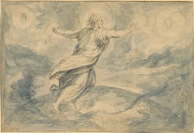 Creation of Light by Crispijn van den Broeck, 1575 — digital art print download