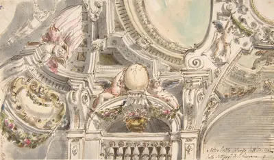 Design for a Ceiling by Faustino Trebbi — digital art print download