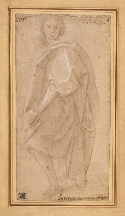 Seated Young Man by Флорентийская школа, 1515 — digital art print download