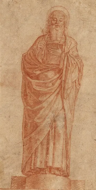 Standing Saint by Francesco Morone, 1510 — digital art print download