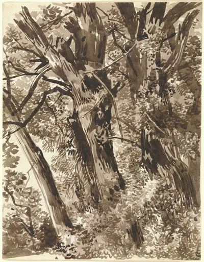 Trunks and Branches by Франц Кобелл, 1797–1819 — digital art print download