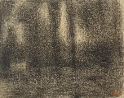 Poplars by Жорж Сёра, 1883–1884 — digital art print download