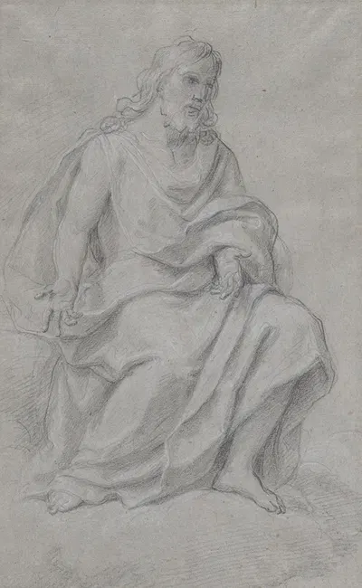 Study for the Figure of Christ by Giacomo Zoboli — digital art print download