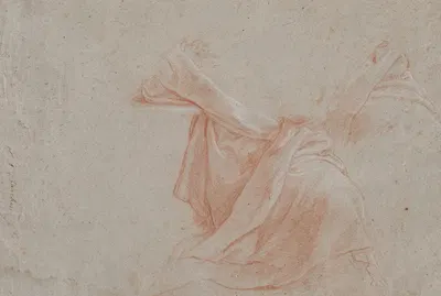Study of Draperies by Giacomo Zoboli — digital art print download