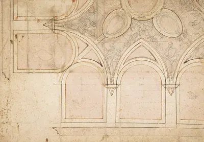 Design for the Ceiling Decoration in Vasari's House in Arezzo by Джорджо Вазари — digital art print download
