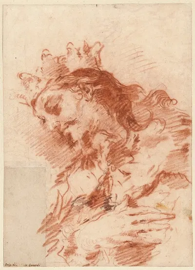 Half Length Figure of a Magi by Джованни Антонио Гварди, 1750–1760 — digital art print download
