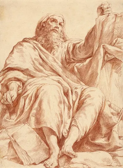 Saint Paul by Джузеппе Мария Крепси, 1720–1730 — digital art print download