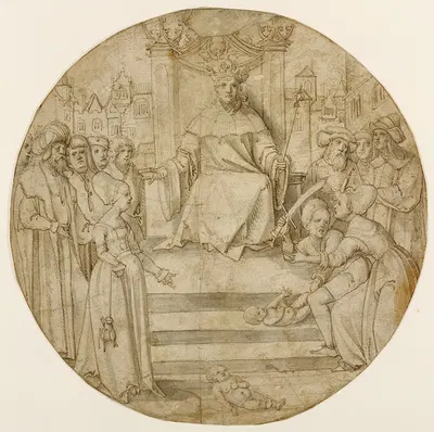 The Judgment of Solomon by Ганс фон Кульмбах, 1510–1515 — digital art print download