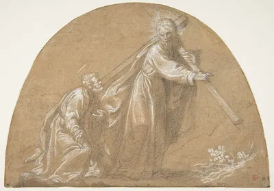 Domine, Quo Vadis by Якопо Виньяли, 1592–1664 — digital art print download