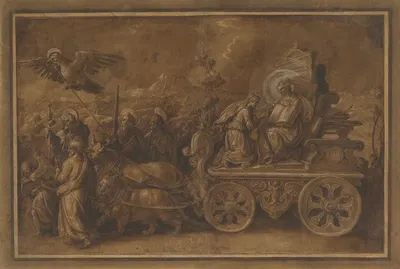 Allegory of the Triumph of the Church by Ян ван дер Страт — digital art print download