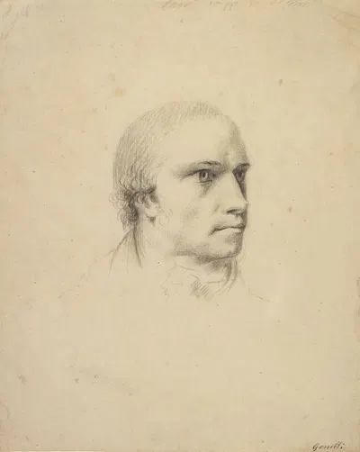 Portrait of Antonio Canova by Johann Heinrich Wilhelm Tischbein, 1787 — digital art print download