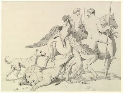 Man's Fortitude by Johann Heinrich Wilhelm Tischbein — digital art print download