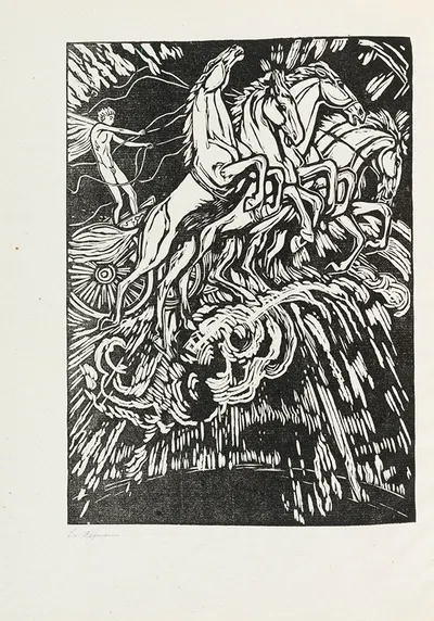 Resinger; Phaeton by Людвиг фон Хофман, 1922 — digital art print download
