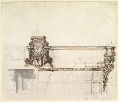 Design for an Altar by Luigi Vanvitelli, 1700–1773 — digital art print download