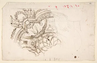 Study for the Decoration of a Vault by Мауро Антонио Тези — digital art print download