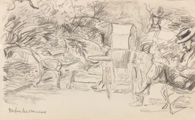 Im Garten by Макс Либерман, 1920 — digital art print download