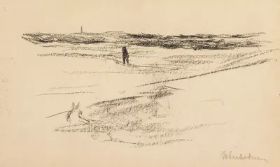 In den Dünen by Макс Либерман, 1909 — digital art print download