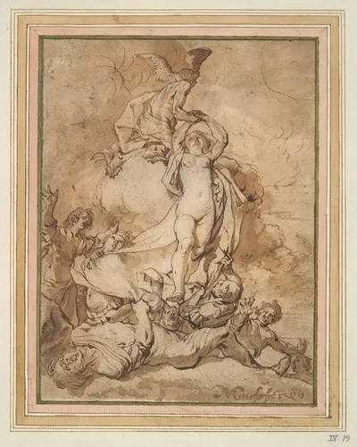 The Abduction of Contento by Николай Кнупфер — digital art print download