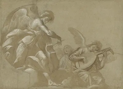 Angel by Pier Francesco Mazzucchelli, 1598–1599 — digital art print download
